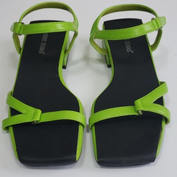 Pierre Dumas Women sandals Lime Green - Picture 4 of 14